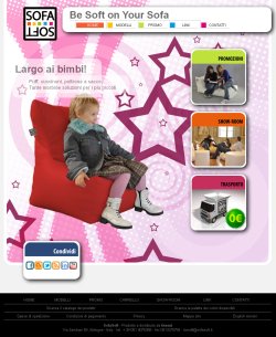 Sofa Soft - Vendita on-line cuscinoni e pouf