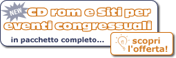 CDrom e siti per eventi congressuali: scopri l'offerta!