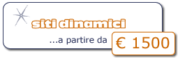 Realizzazione siti web dinamici a partire da 1500 euro!